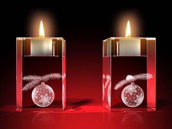 Advents-Teelicht Christbaumkugel