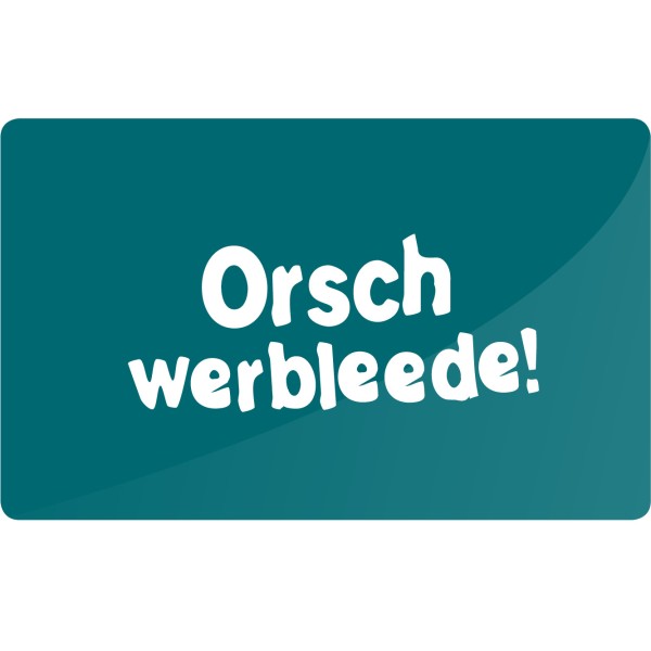 Frühstücksbrett Orschwerbleede