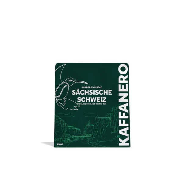 Espresso Sächsische Schweiz, 350g, ganze Bohne