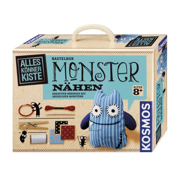 Bastelbox Monster nähen - AllesKönnerKiste Experimentierkasten - Kreativset für Kinder