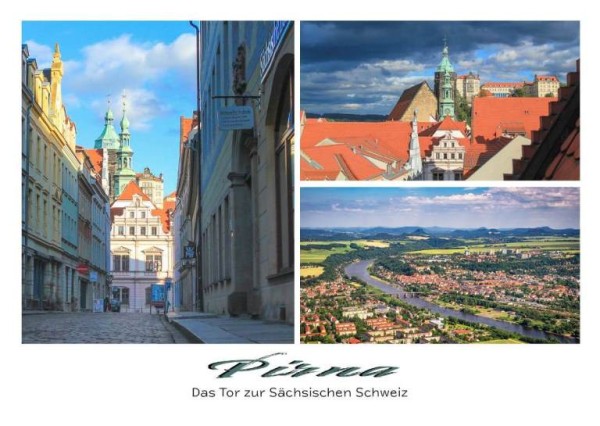 Postkarte Pirna - Stadt (Motiv PO_Pirna_29)