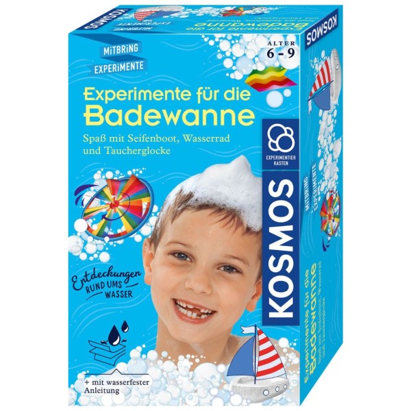 Experimente für die Badewanne