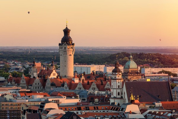 Wandbild Leipzig - Leipziger Skyline (Motiv PK14)