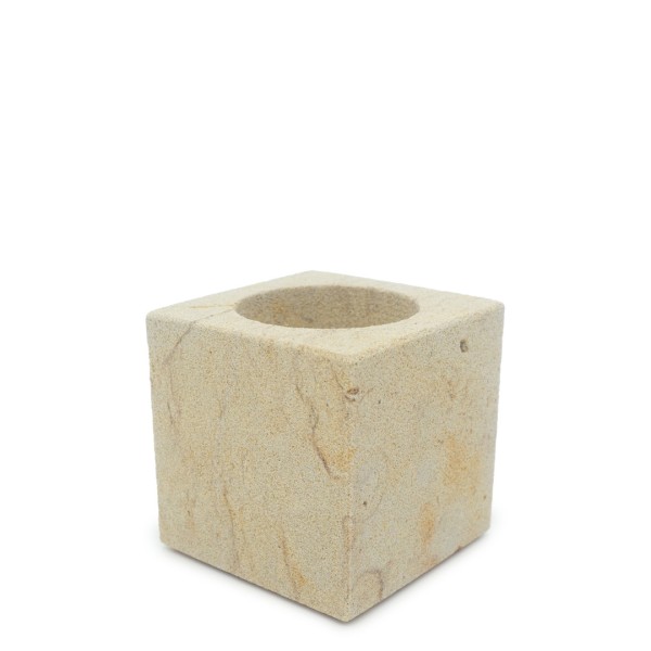 Sandstein-Leuchter mittel