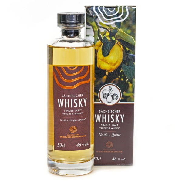Whisky Sonderedition "Quitte" mit Finish im Quittenweinfass