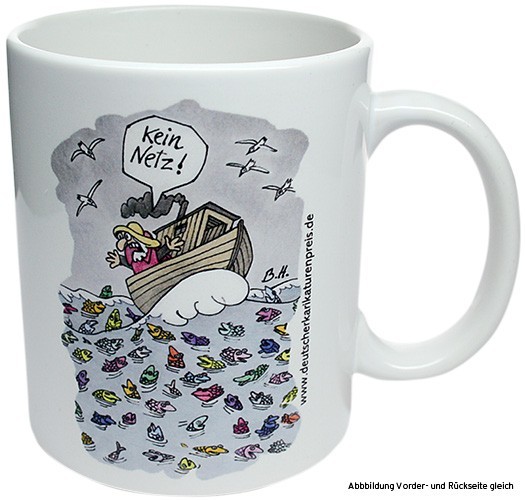 Becher Kein Netz!