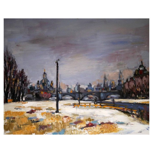 Olaf Amberg - Grauer Tag - Originalgemälde