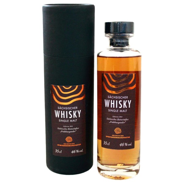 Whisky Sonderedition 004 - Sächsisches Weinfass - 350 ml - limitiert