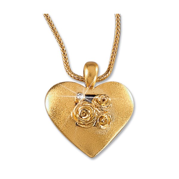 Collier Das Rosenherz - Christiane Wendt