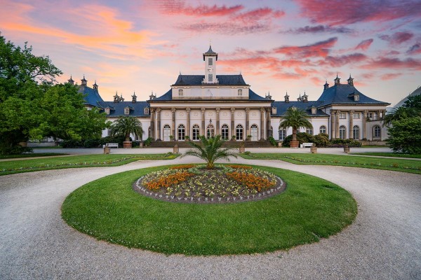 Wandbild Pillnitz - Das Schlossmuseum Pillnitz (Motiv DMPILL02)