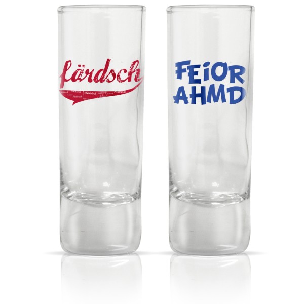 Schnapsgläser-Set färdsch / Feiorahmd