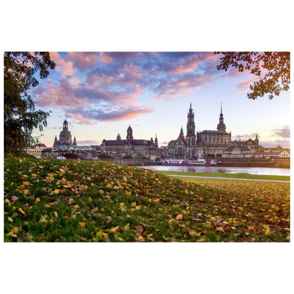 Wandbild Dresden - Dresdner Altstadt im Herbst (Motiv 01143)