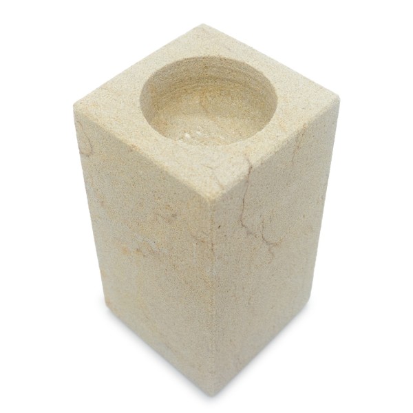 Sandstein-Leuchter groß