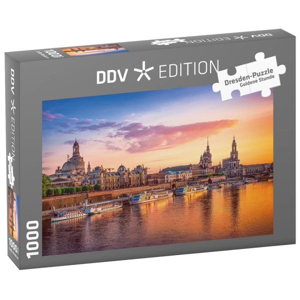 Puzzle Dresden - Goldene Stunde (Motiv DMDD11)