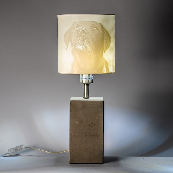 Personalisierte 3D-Fotolampe Bodo - individuelles Fotomotiv