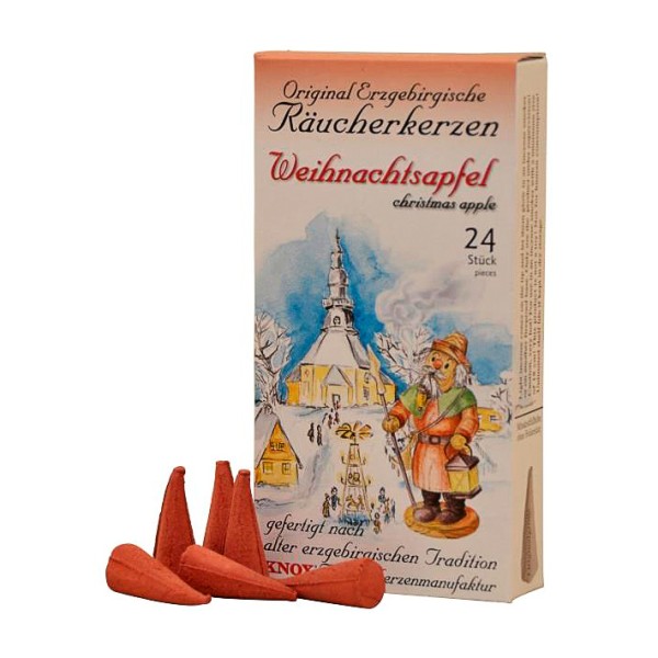 KNOX Räucherkerzen - Erzgebirgischer Weihnachtsapfel