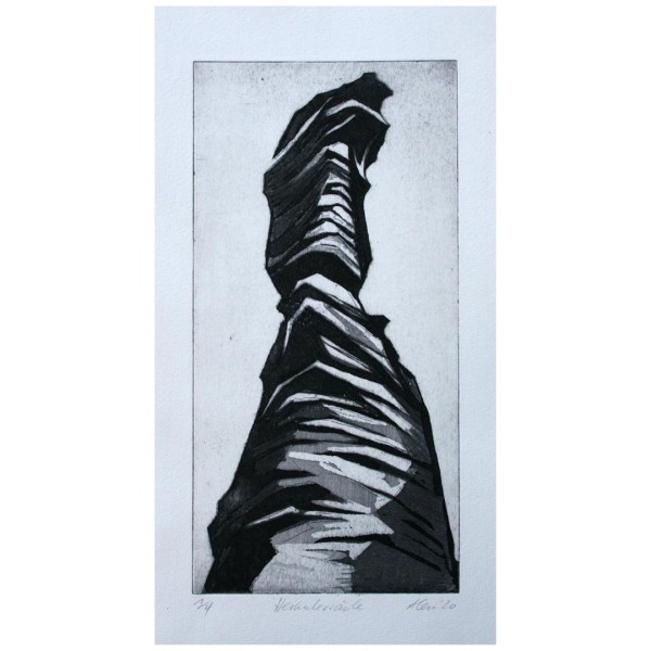 Anne Kern Grafik - Herkulessäule