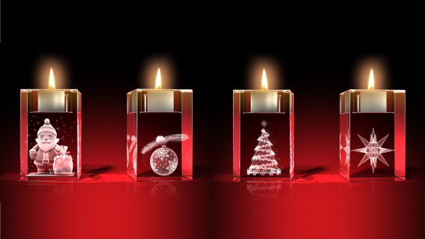Advents-Teelichter-Set 4