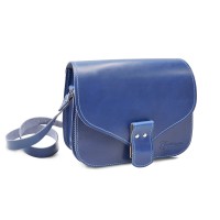 Handtasche "Brasilia" aus Leder - blau Handtasche "Brasilia" aus Leder - blau