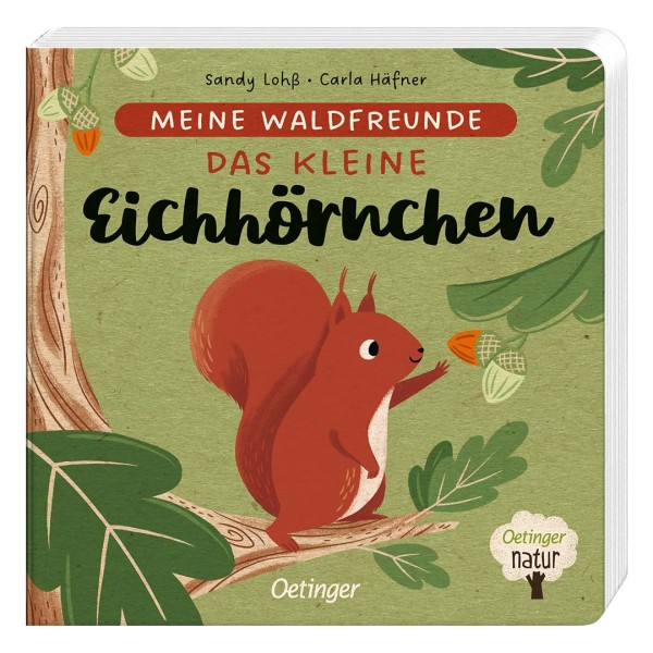 Das kleine Eichhörnchen - Meine Waldfreunde - Bilderbuch aus nachhaltiger Öko-Pappe