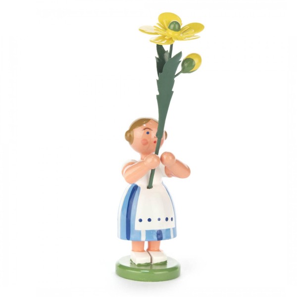 Blumenmädchen mit Butterblume