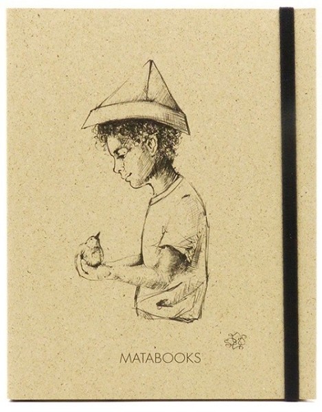 Matabooks - Notizbuch aus Graspapier - Fallenbird