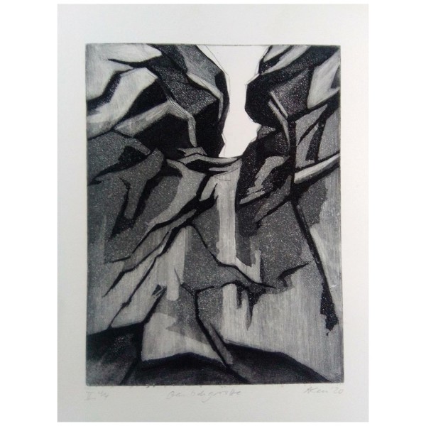 Anne Kern Grafik - Gautschgrotte