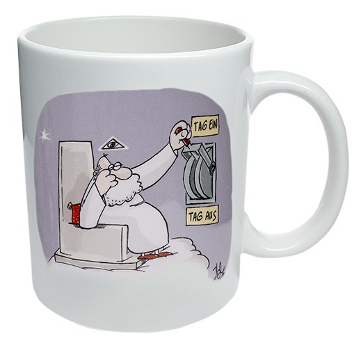 Becher Tag ein / Tag aus