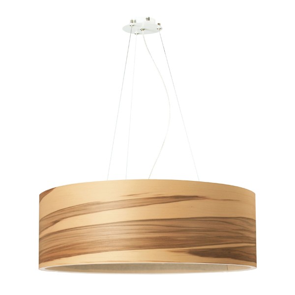 Pendelleuchte Funk 60/20P - Satin Nussbaum