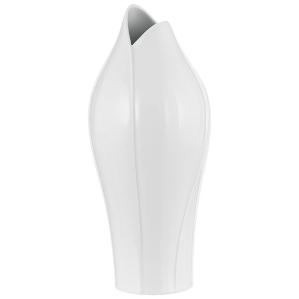 MEISSEN - Fischmaulvase - Weiß - Höhe 29 cm