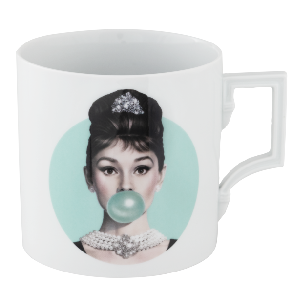 Big Mug, "Legends blowing Bubbles - Collection" by Michael Moebius, Audrey, blau, V 0,5 l