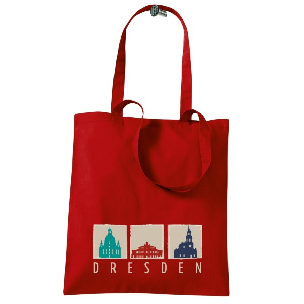 Stoffbeutel Dresden 3er-Ansicht
