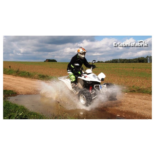 Quad fahren in der Leipziger Seenlandschaft