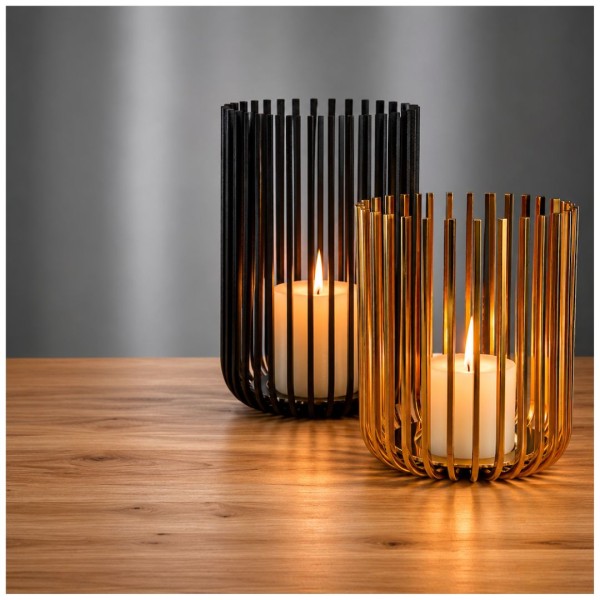 PEDRO Kerzenhalter gold