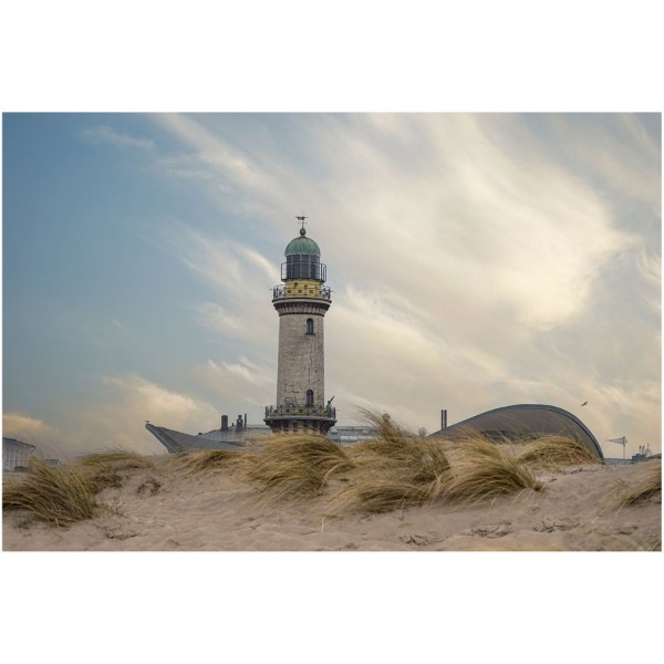 Wandbild Ostsee - Leuchtturm Warnemünde (Motiv DMOS14)