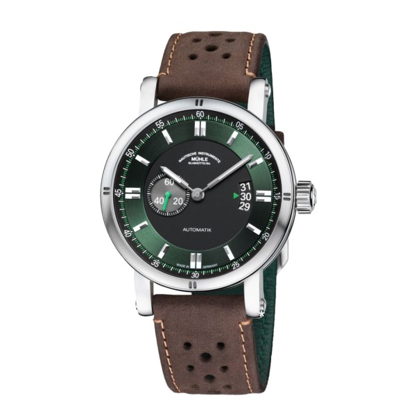 Mühle-Glashütte - Armbanduhr - Teutonia II Sport - Rallye-Edition in Racing Green