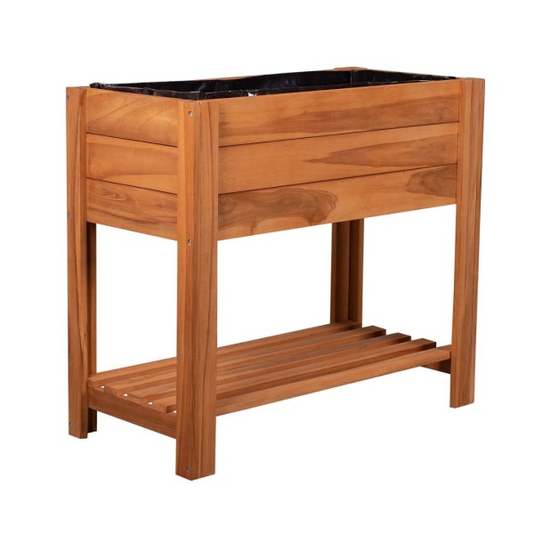 Hochbeet Kräuter, Teak