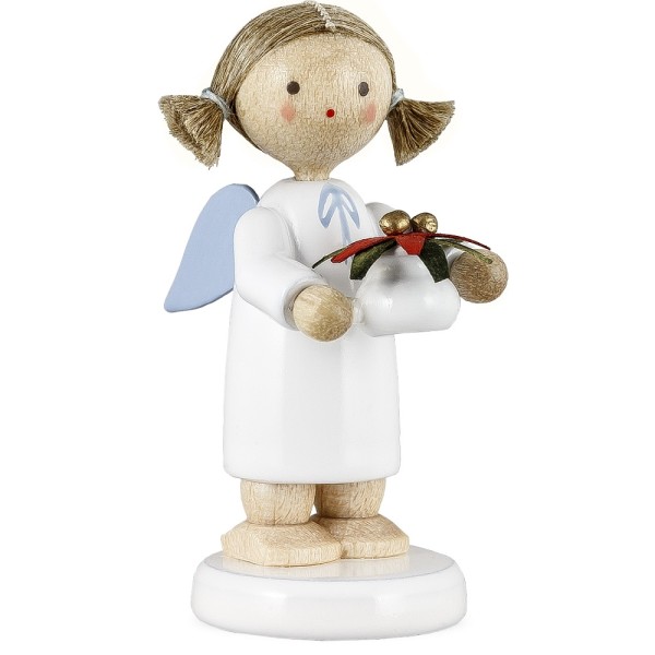 Engel mit Weihnachtsstern