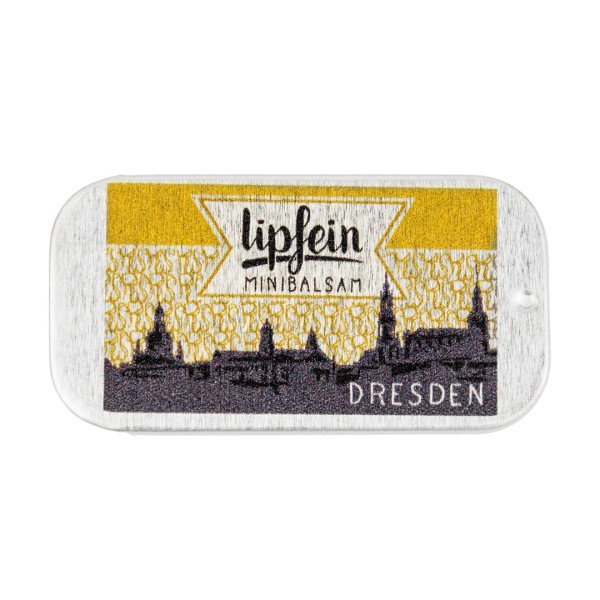 lipfein - Mini-Lippenbalsam Dresden - eckig