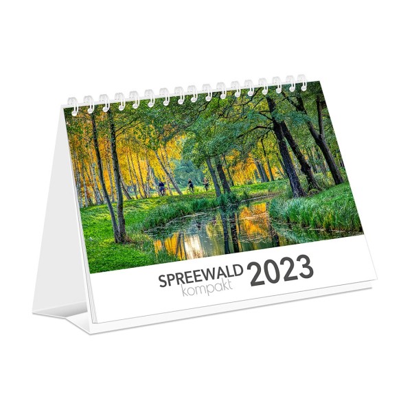 Tischkalender 2023 - Spreewald kompakt