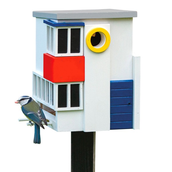 Vogelhaus Futterspender De Stijl