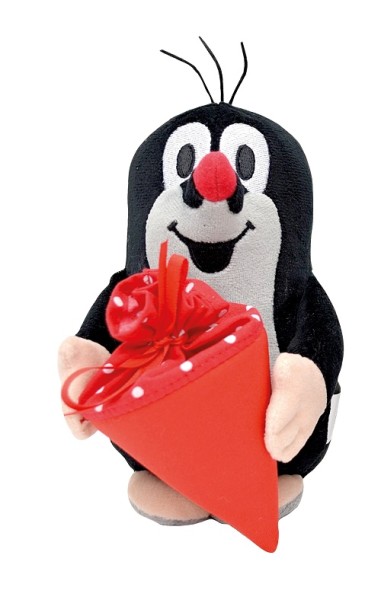 Der kleine Maulwurf - Plüschtier mit roter Zuckertüte