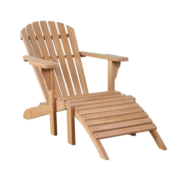 Gartenlounger 2-teilig, Teak