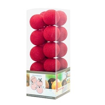 LED-Lichterkette rot