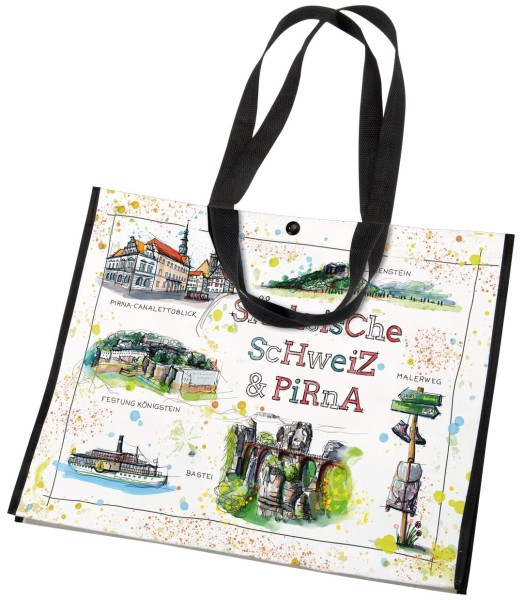 Sächsische Schweiz & Pirna - Fineart: PET-Tasche