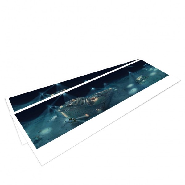 TITANIC – Panoramapostkarte