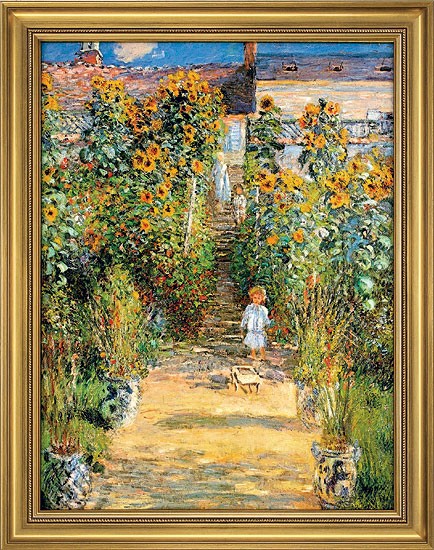 Claude Monet: Bild Le Jardin de Monet à Vétheuil