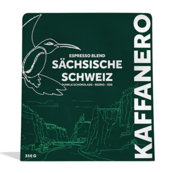 Espresso Sächsische Schweiz - 350g - ganze Bohne