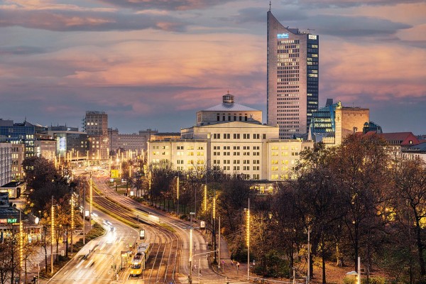 Wandbild Leipzig - Die Oper (Motiv PK19)