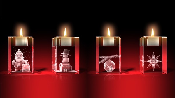 Advents-Teelichter-Set 2